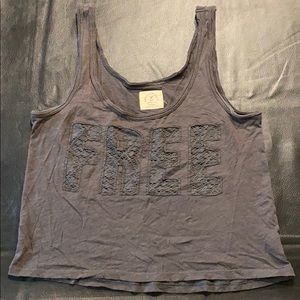 Cropped AE tank top